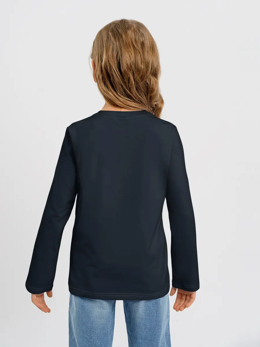 Детский лонгслив / Лисы-геймеры