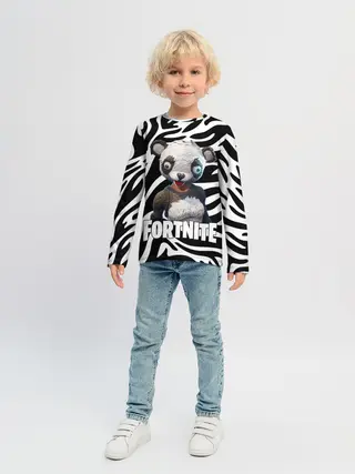Детский лонгслив / Fortnite | Panda