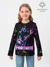 Детский лонгслив / Fortnite | Молнии