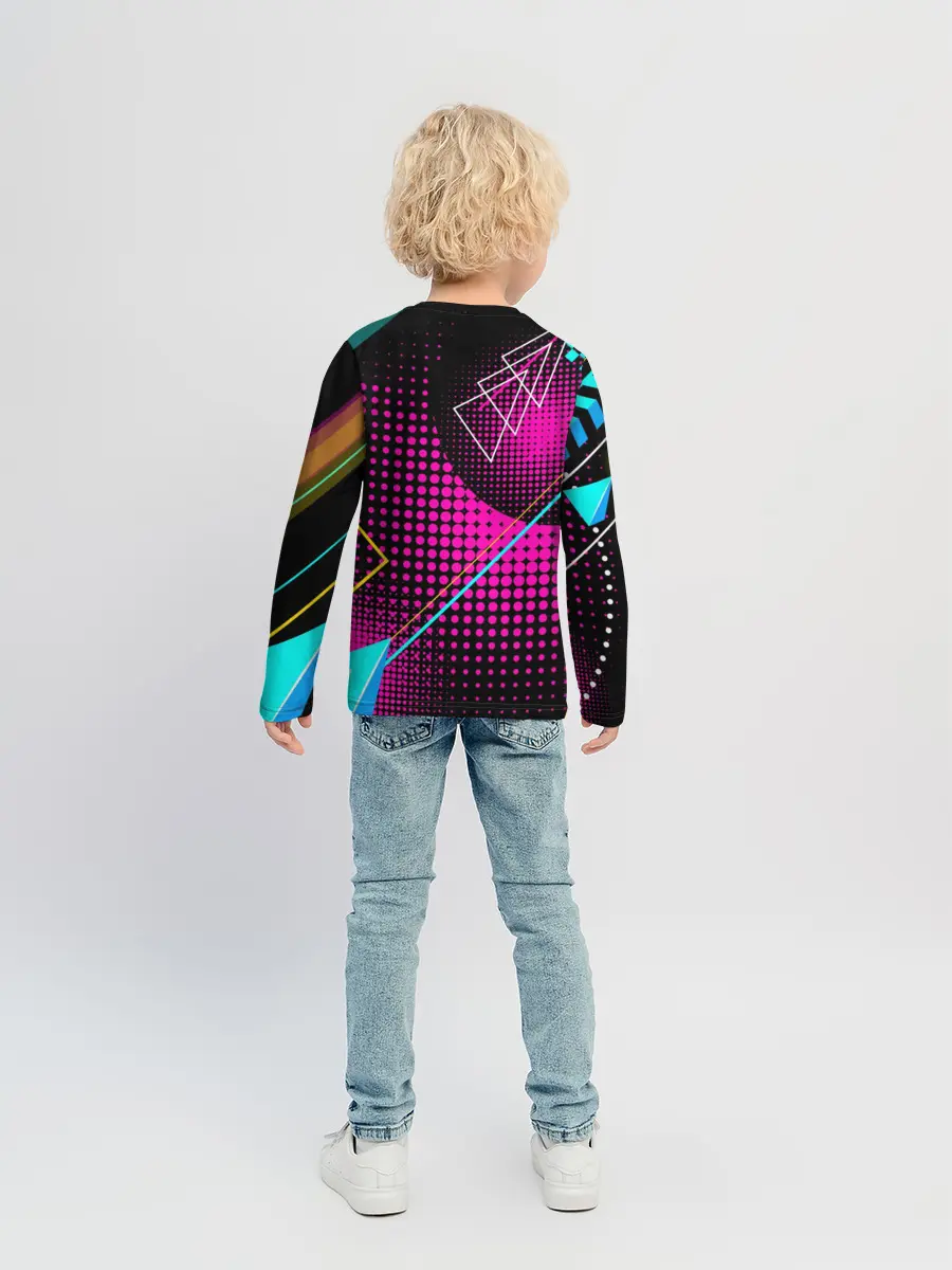 Детский лонгслив / Fall Guys | Saw