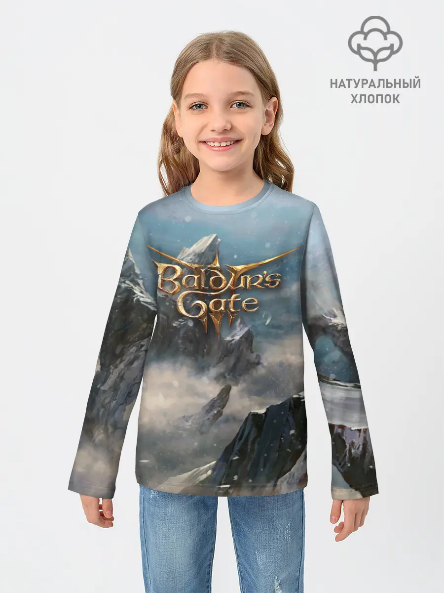 Детский лонгслив / Baldurs Gate