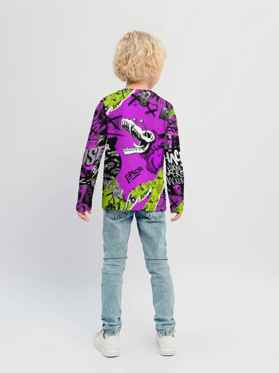 Детский лонгслив / Watch Dogs: Legion