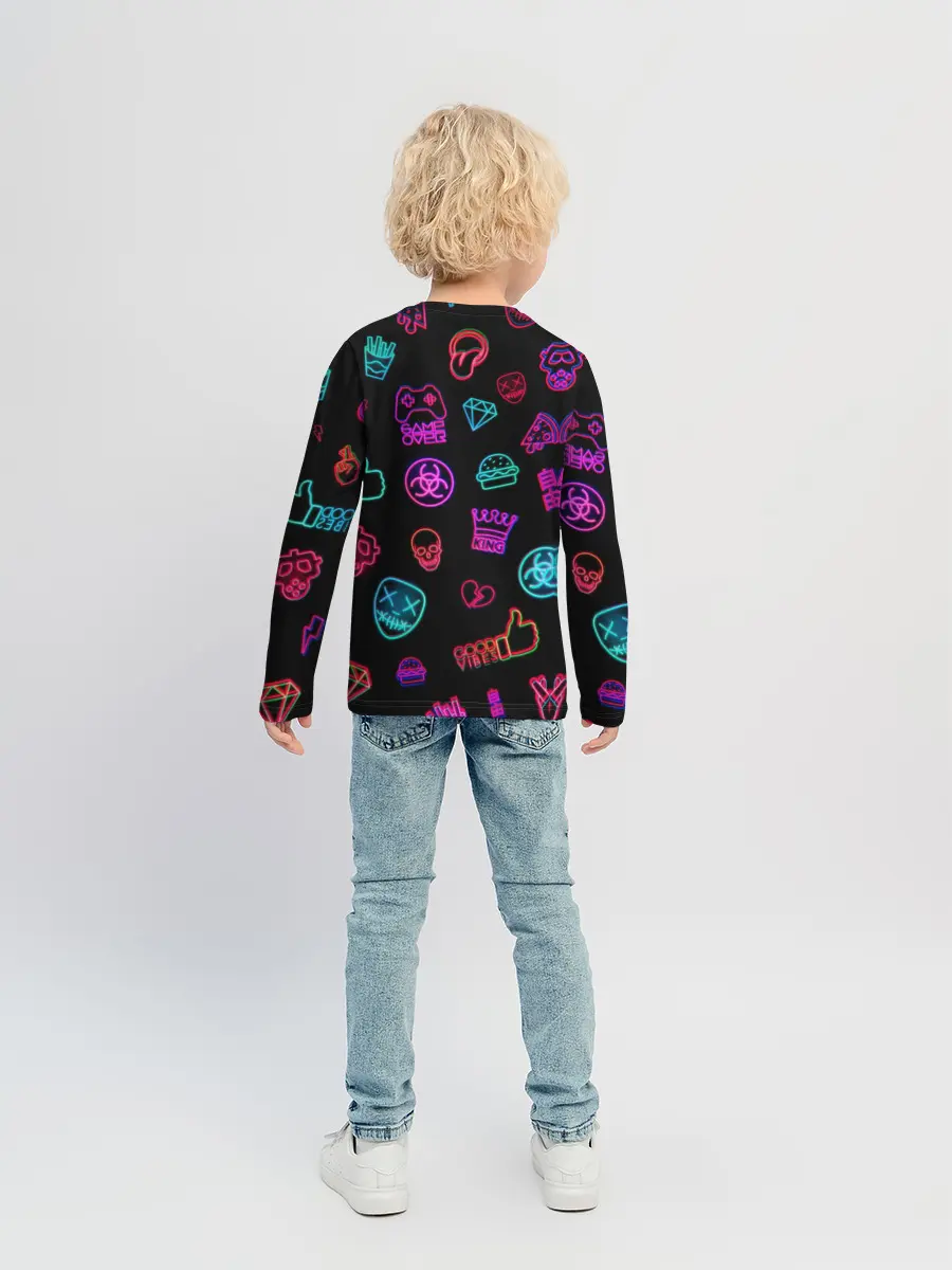 Детский лонгслив / GAMES