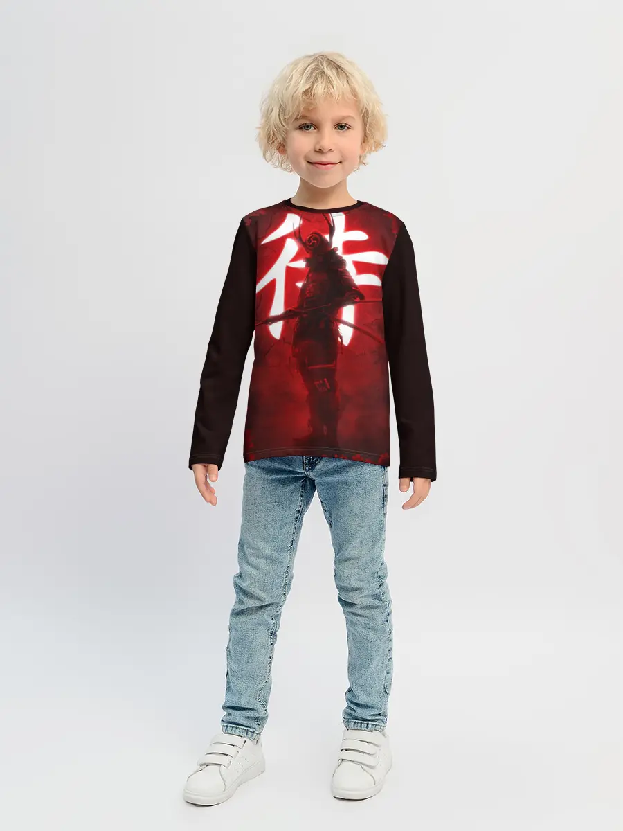 Детский лонгслив / NEON SAMURAI