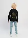 Детский лонгслив / KING