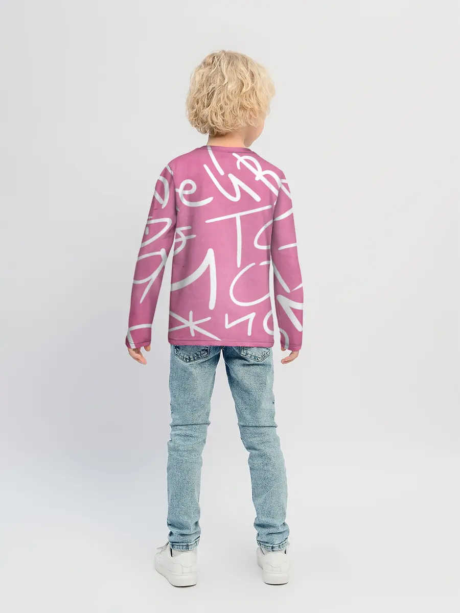 Детский лонгслив / Дети Rave