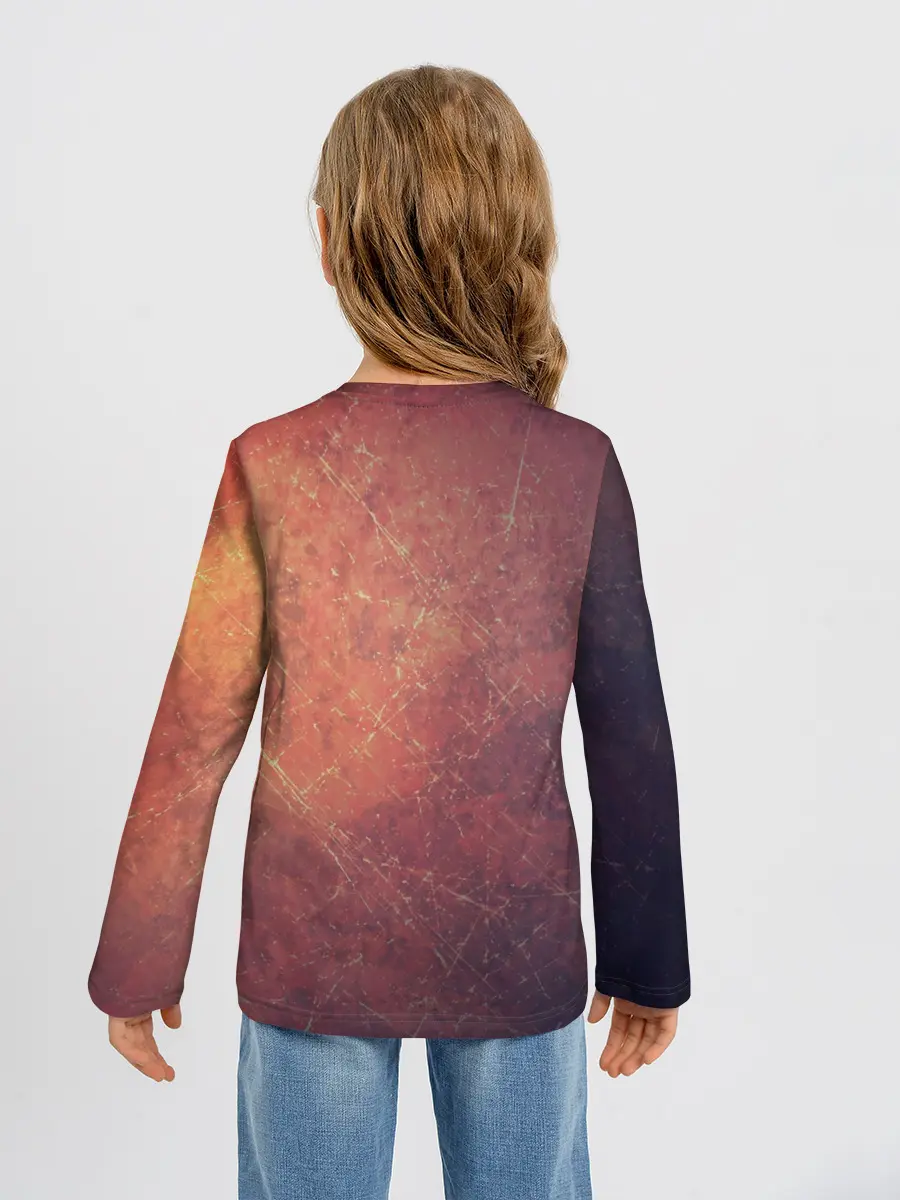 Детский лонгслив / Символ года 2021 Бык