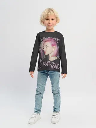 Детский лонгслив / Алина Кис-кис