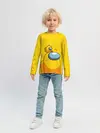Детский лонгслив / AMONG US YELLOW