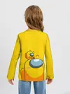 Детский лонгслив / AMONG US YELLOW
