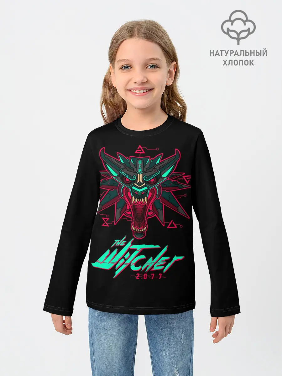 Детский лонгслив / The Witcher 2077