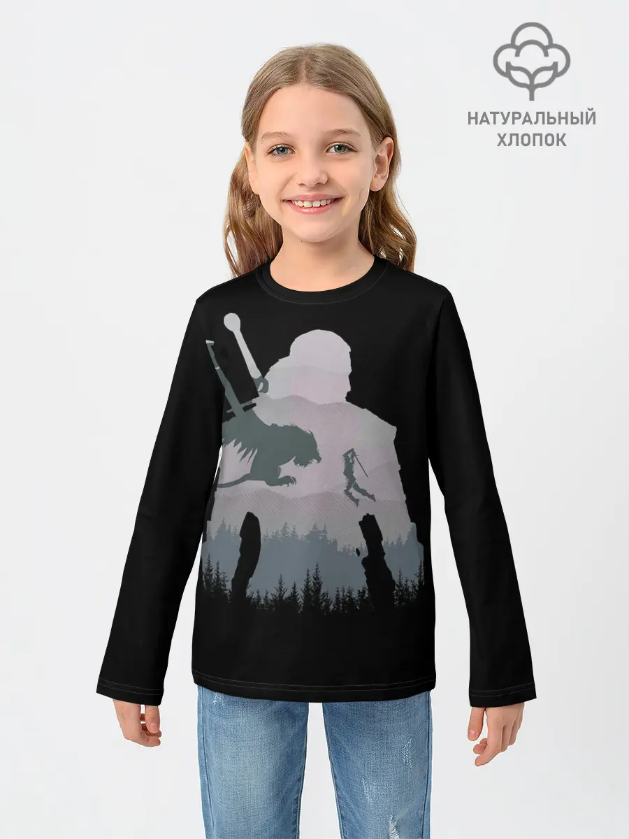 Детский лонгслив / The Witcher