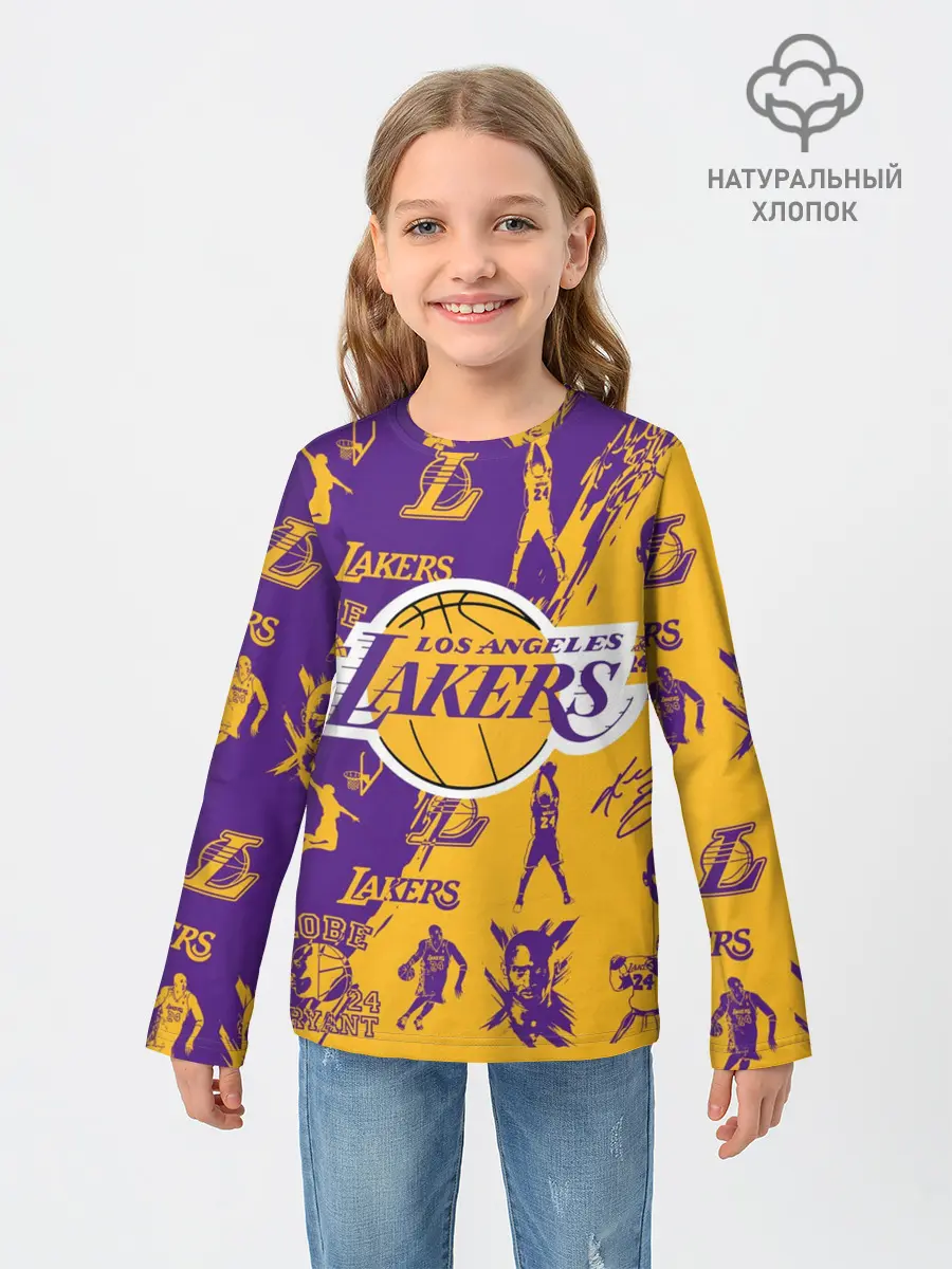 Детский лонгслив / КОБИ БРАЙАНТ