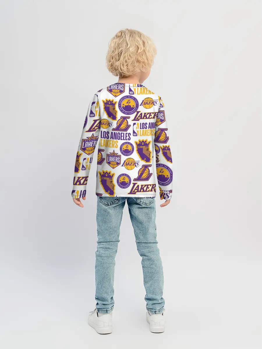 Детский лонгслив / LAKERS LOGO
