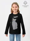 Детский лонгслив / What cat