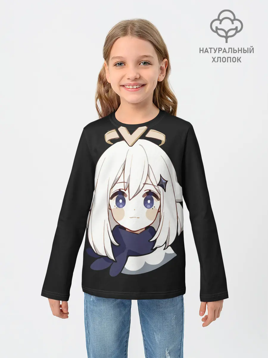 Детский лонгслив / Genshin Impact Paimon
