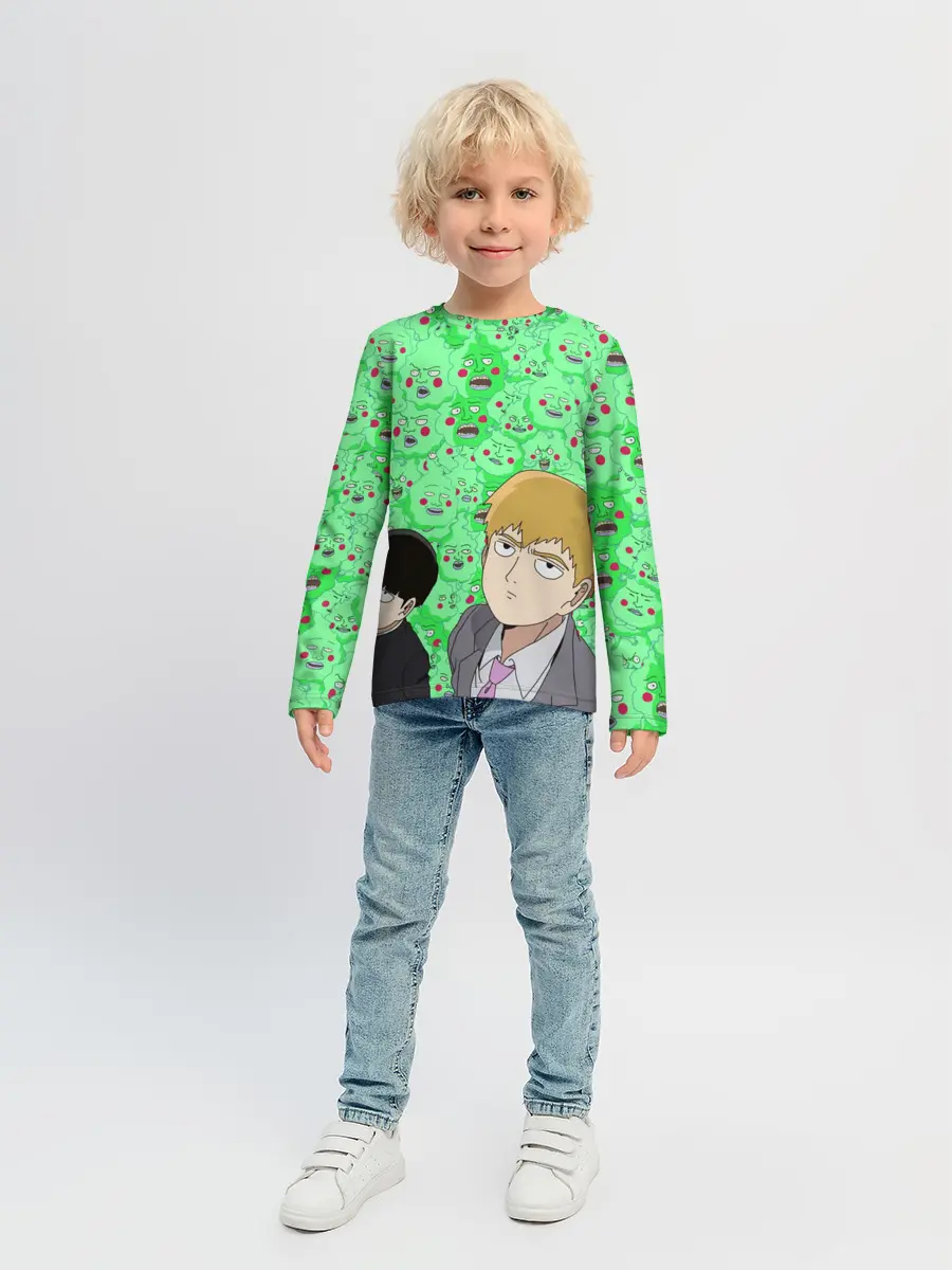 Детский лонгслив / Моб Психо