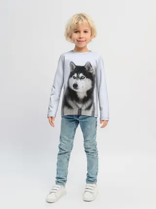 Детский лонгслив / ХАСКИ