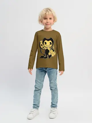 Детский лонгслив / Bendy And The Ink Machine
