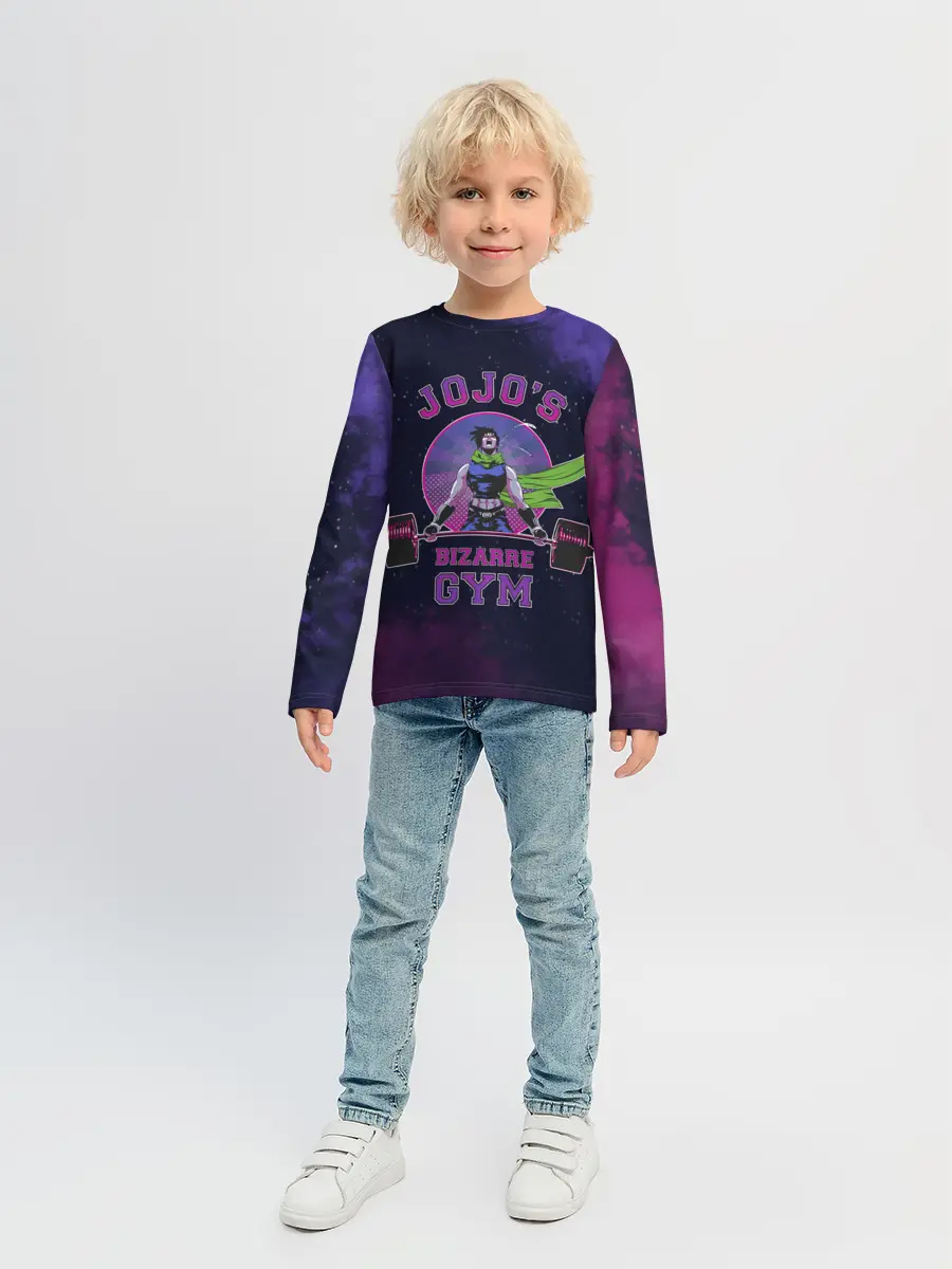 Детский лонгслив / JoJo’s Bizarre Adventure / Gym