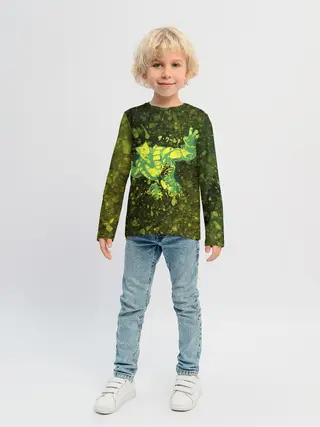 Детский лонгслив / JOJOS BIZARRE / ZA WARUDO.