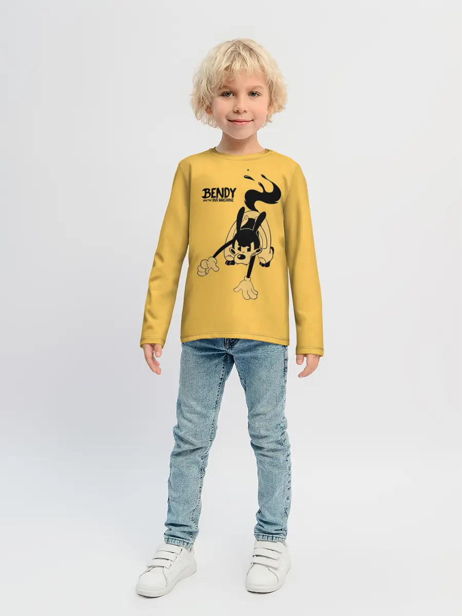 Детский лонгслив / Bendy And The Ink Machine