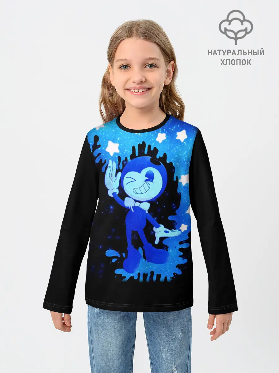 Детский лонгслив / Bendy And The Ink Machine