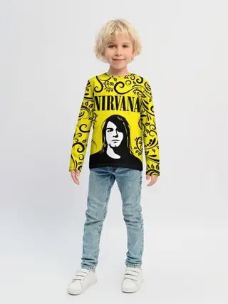 Детский лонгслив / NIRVANA