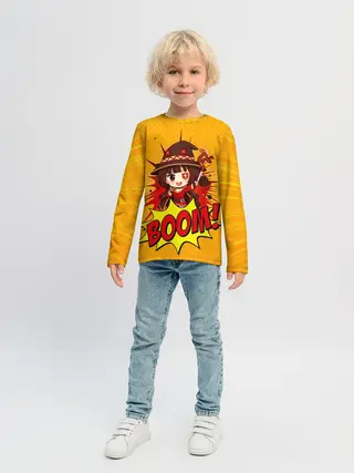 Детский лонгслив / Мегумин BOOM