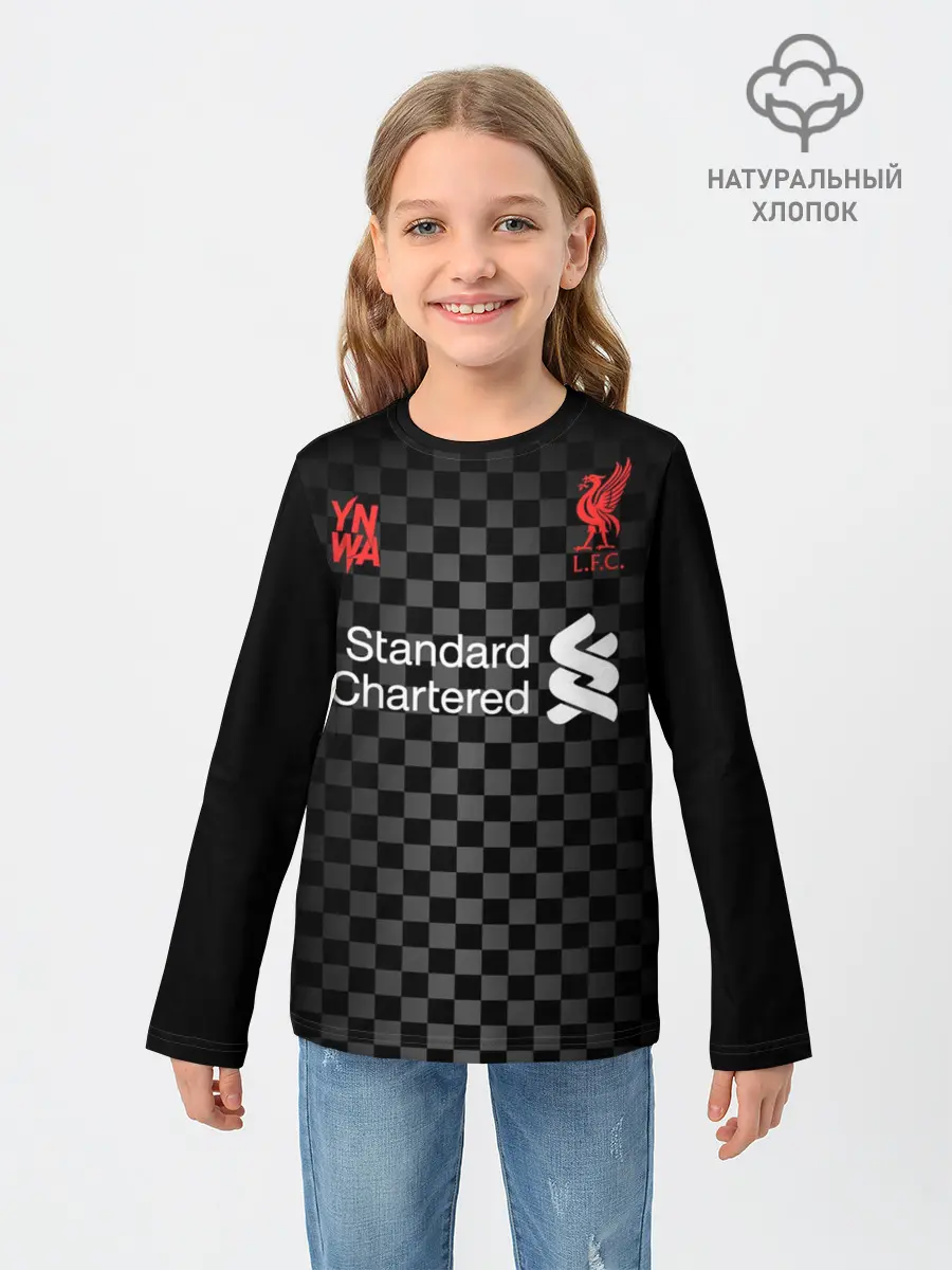 Детский лонгслив / LIVERPOOL резервная 20/21