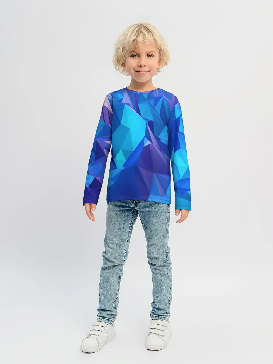 Детский лонгслив / NEON CRYSTALLS