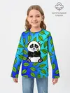 Детский лонгслив / Панда