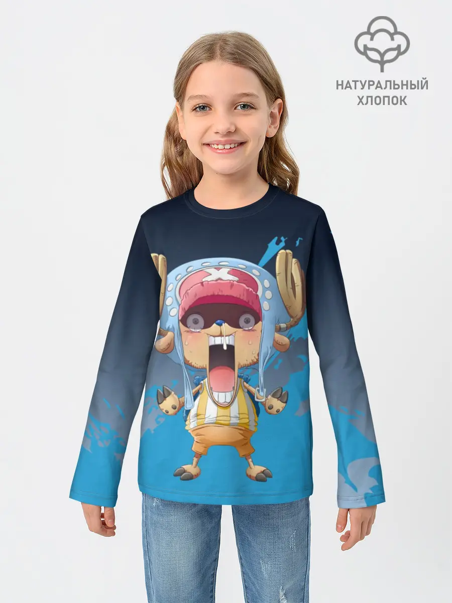 Детский лонгслив / One Piece. Тони Чоппер