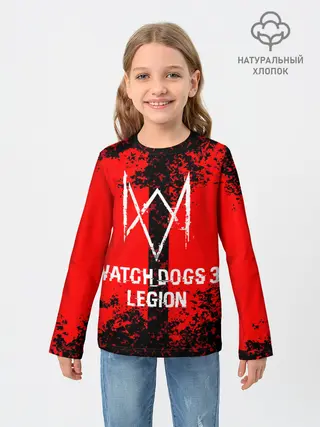 Детский лонгслив / Watch Dogs: Legion.
