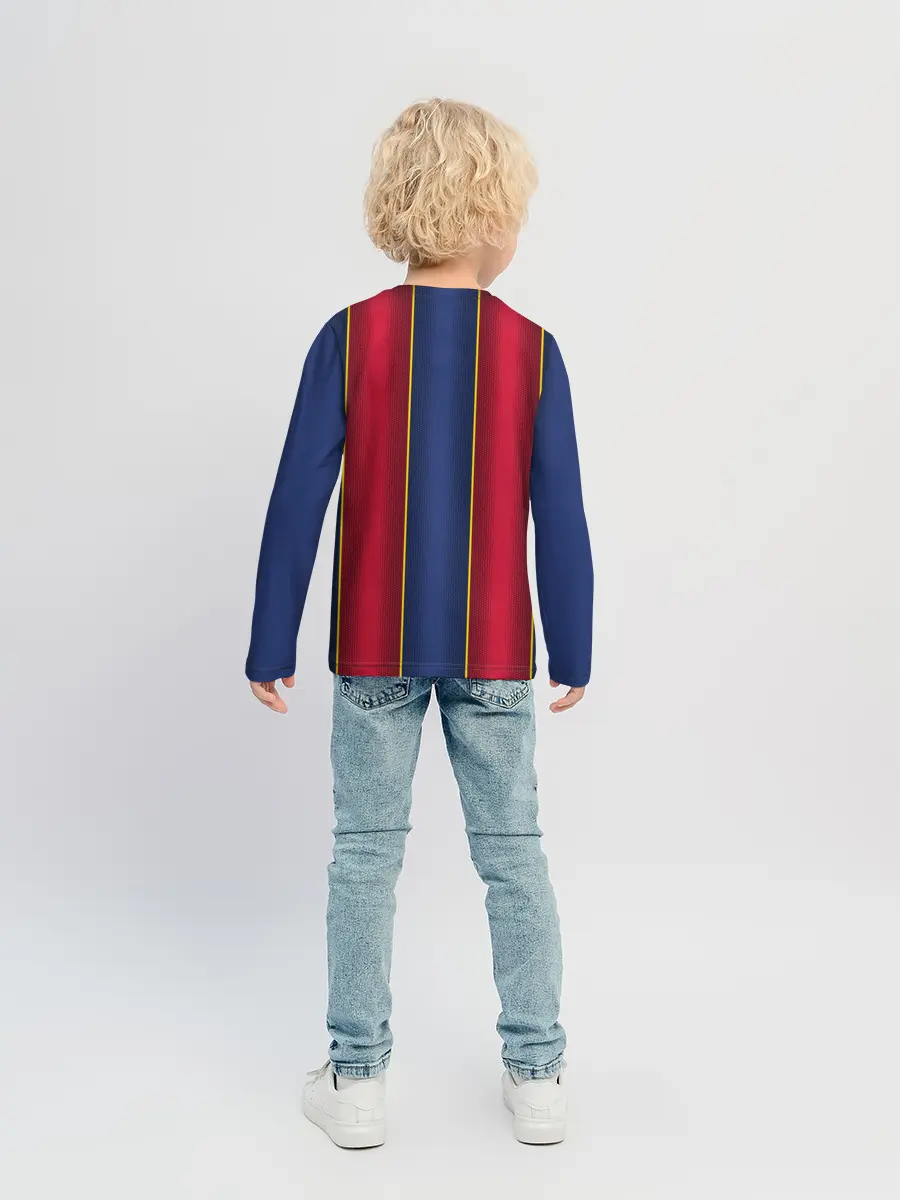 Детский лонгслив / BARCELONA 20/21 - ДОМАШНЯЯ