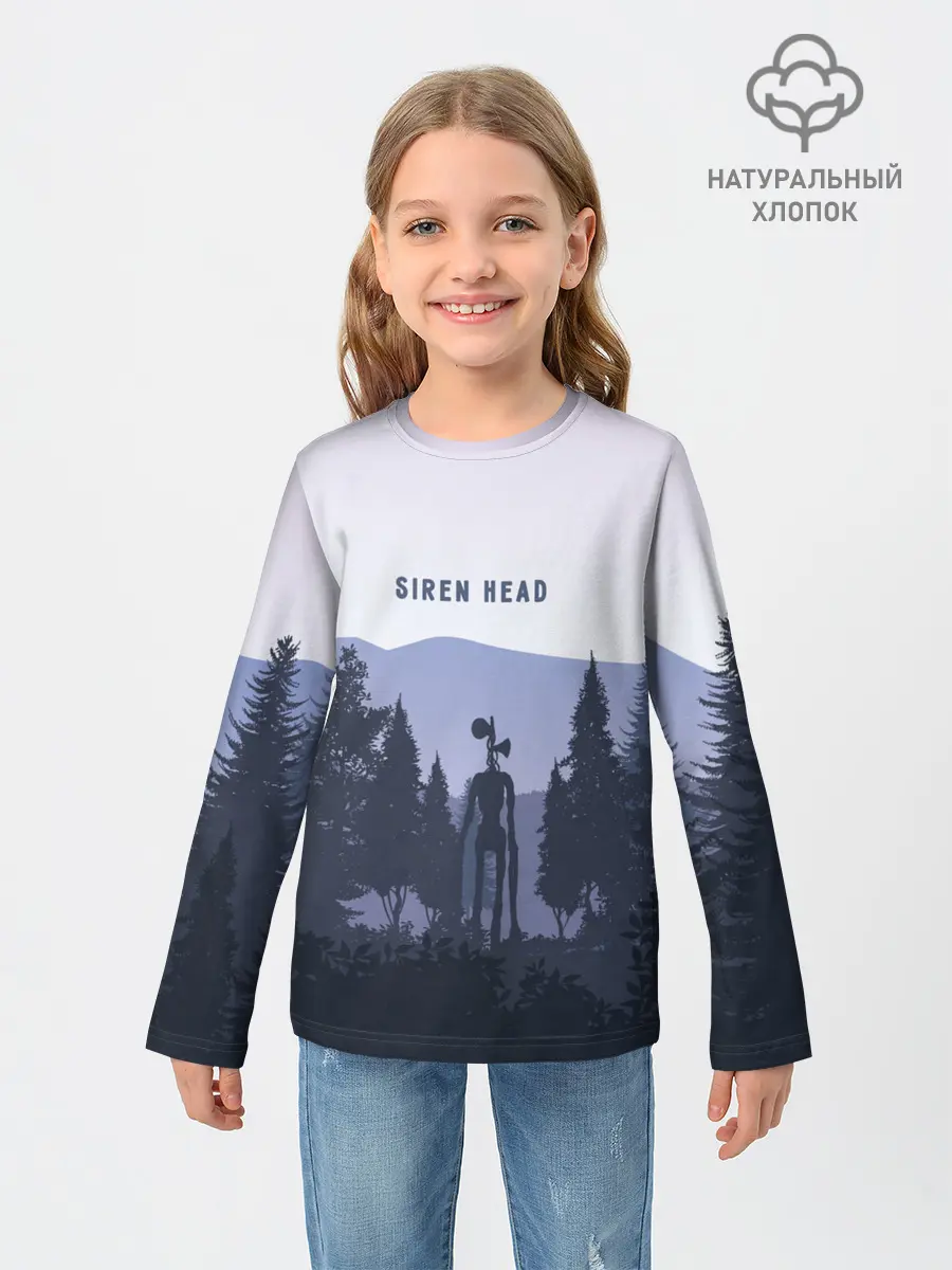 Детский лонгслив / Siren Head