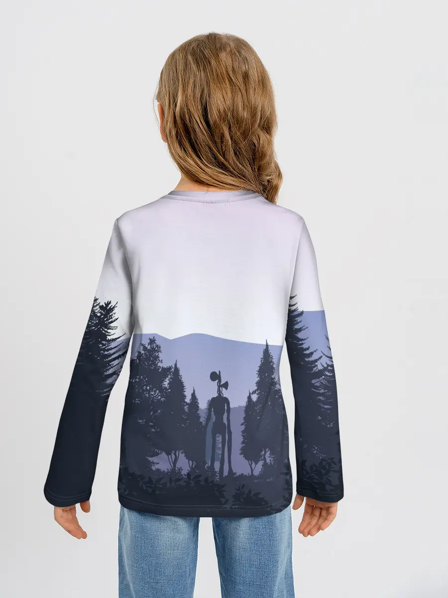 Детский лонгслив / Siren Head