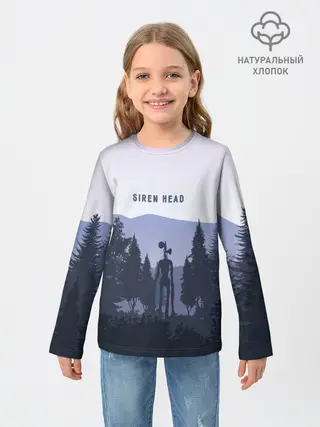Детский лонгслив / Siren Head