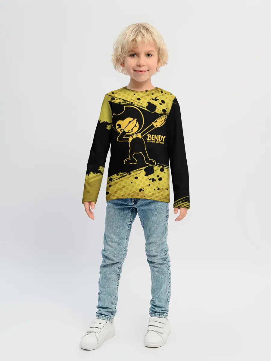 Детский лонгслив / BENDY AND THE INK MACHINE.