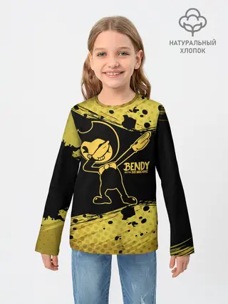 Детский лонгслив / BENDY AND THE INK MACHINE.