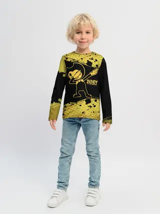 Детский лонгслив / BENDY AND THE INK MACHINE.