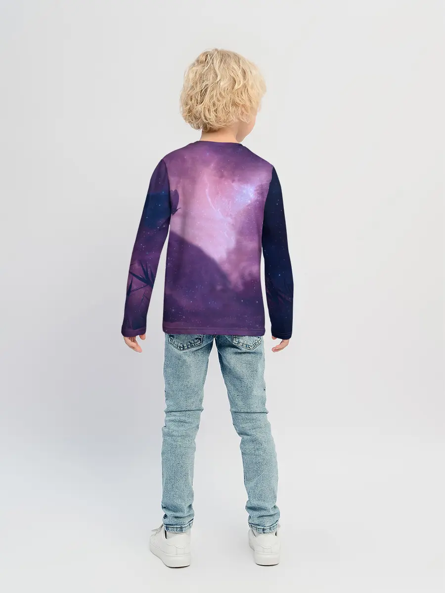 Детский лонгслив / Star Cat