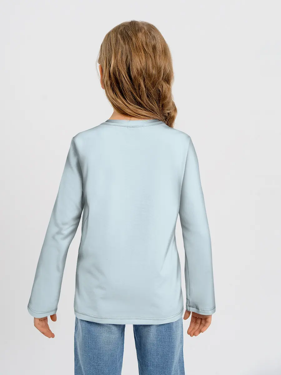 Детский лонгслив / Единорог | Dab