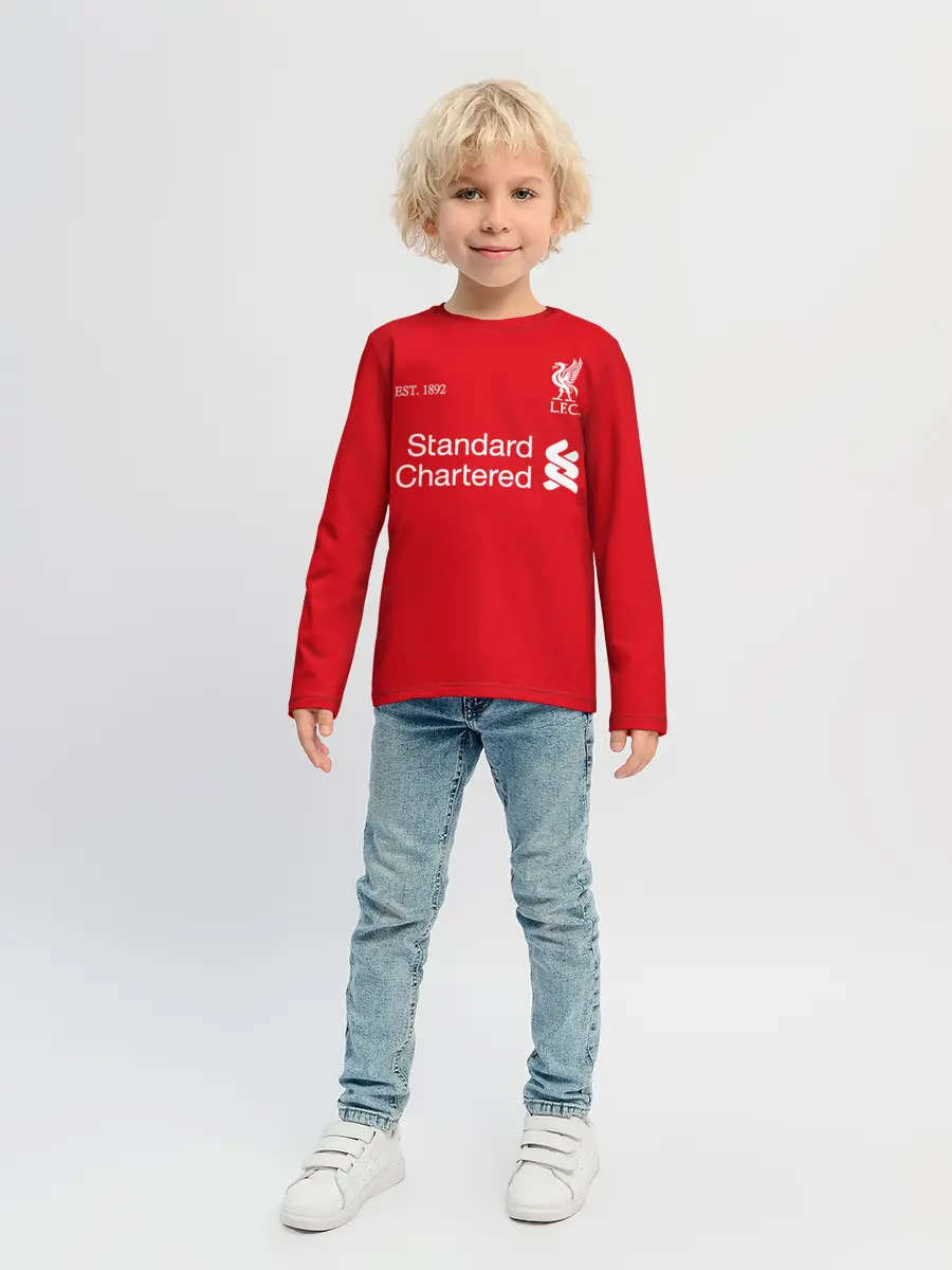 Детский лонгслив / LIVERPOOL 20/21 - ДОМАШНЯЯ