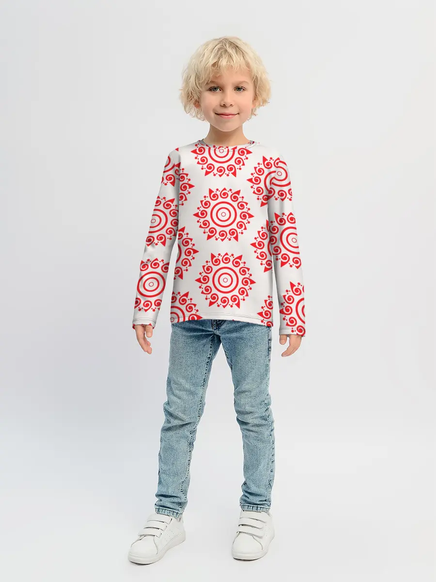 Детский лонгслив / Цишань Вэнь