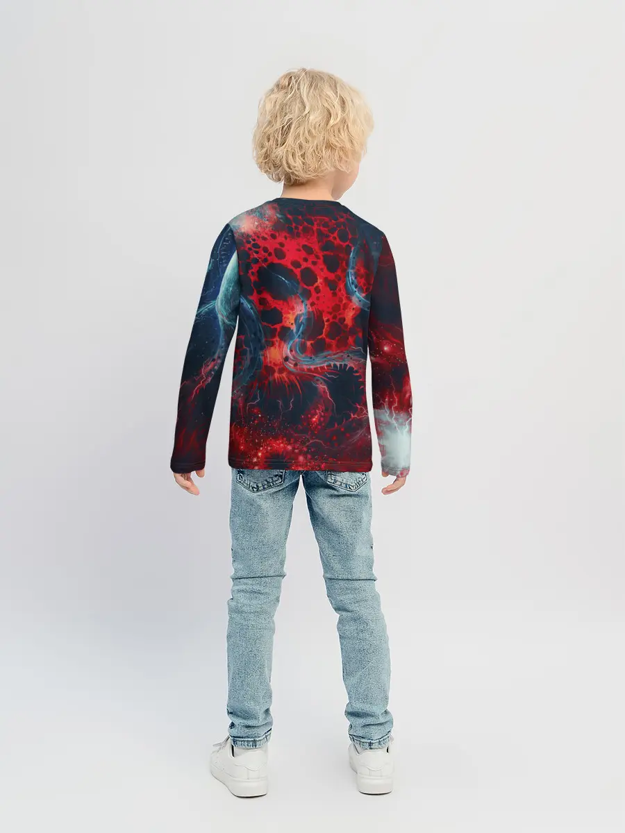 Детский лонгслив / Гигантский космический монстр