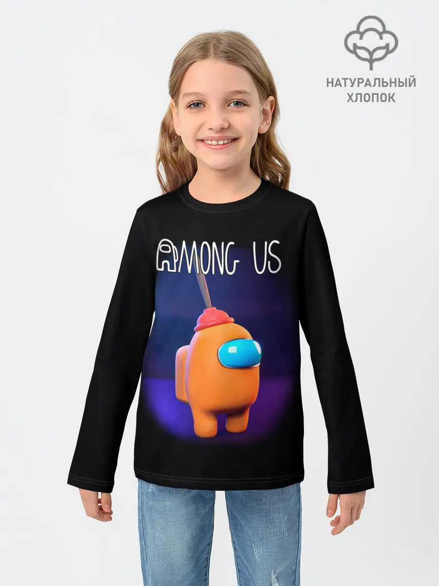 Детский лонгслив / AMONG US