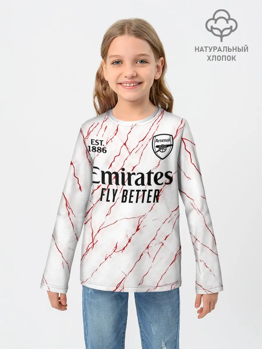 Детский лонгслив / ARSENAL 20/21 - ГОСТЕВАЯ