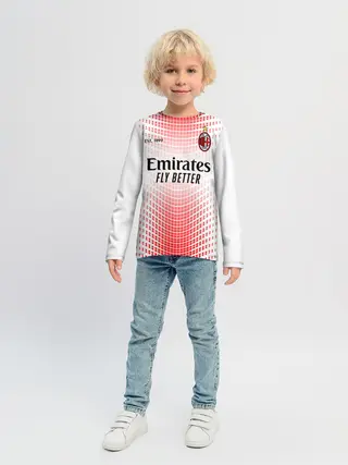 Детский лонгслив / AC MILAN 20/21 - ГОСТЕВАЯ