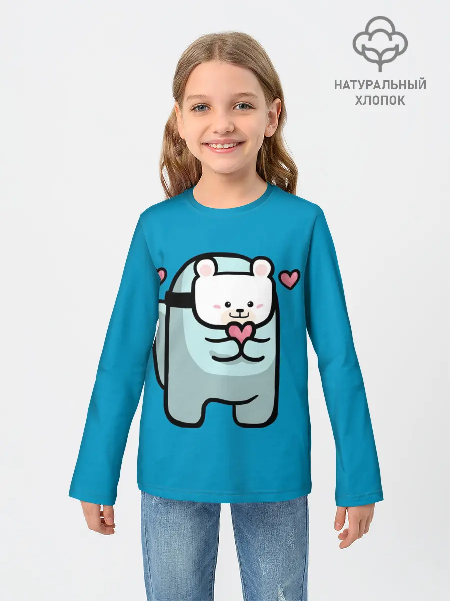 Детский лонгслив / Nyan Cat